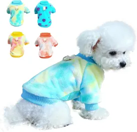 Ultra Soft and Warm Puppy Cat Pet Sweater and Coat for Small Dogs - Girl or Boy - Blue, XL