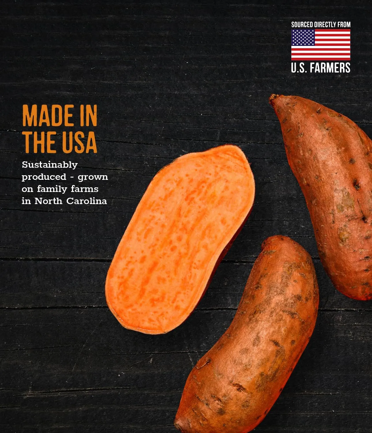 Wholesome Pride Sweet Potato Chews 100% All-Natural Single Ingredient Dog Treats, 16 oz