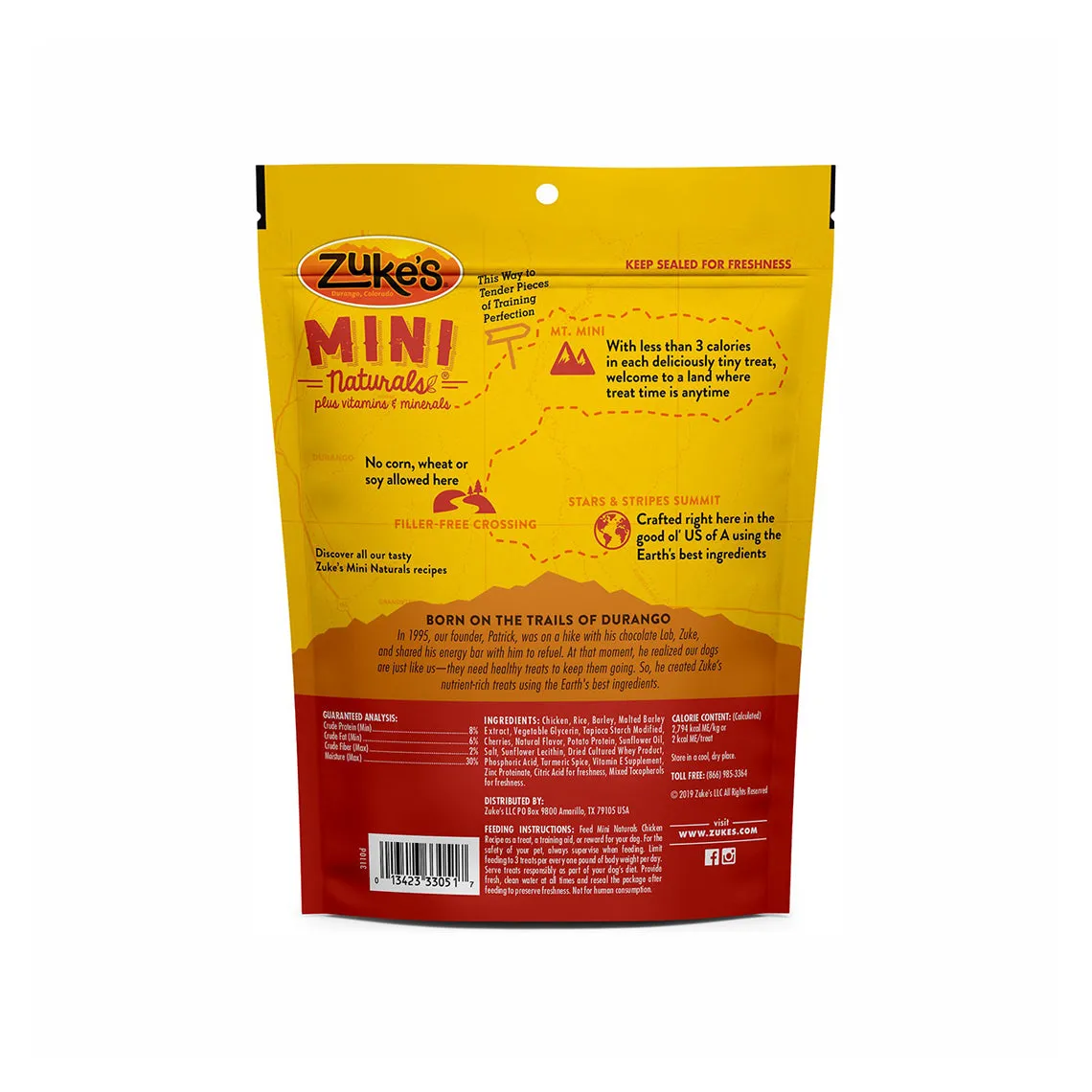 Zukes Mini Naturals Dog Treats