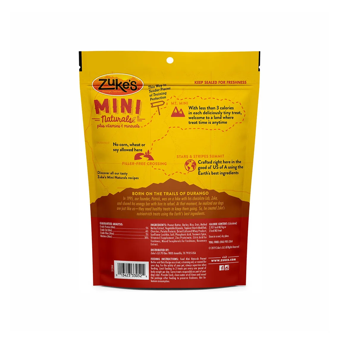 Zukes Mini Naturals Dog Treats
