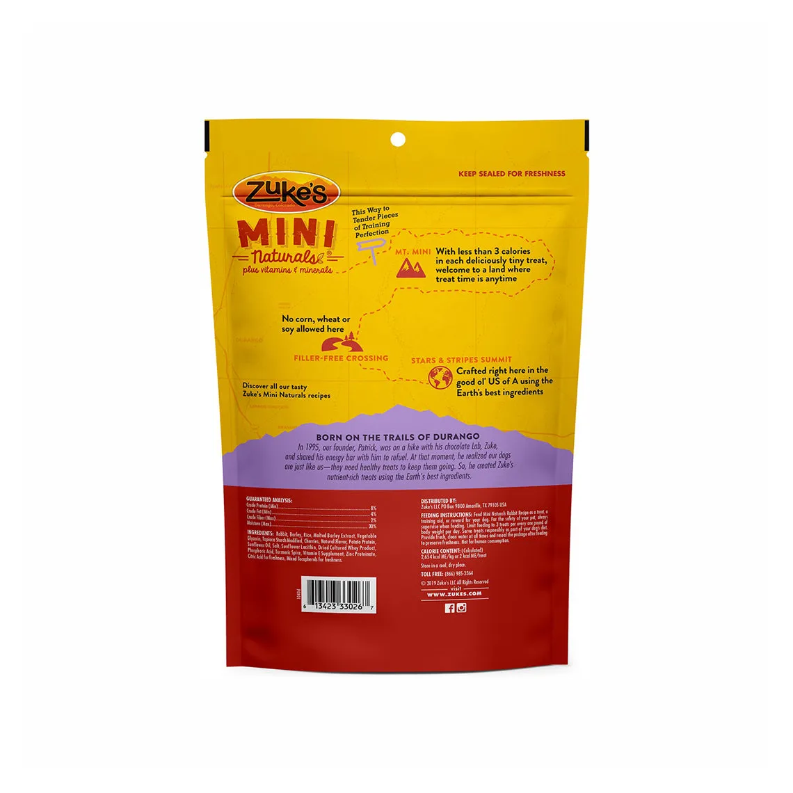 Zukes Mini Naturals Dog Treats